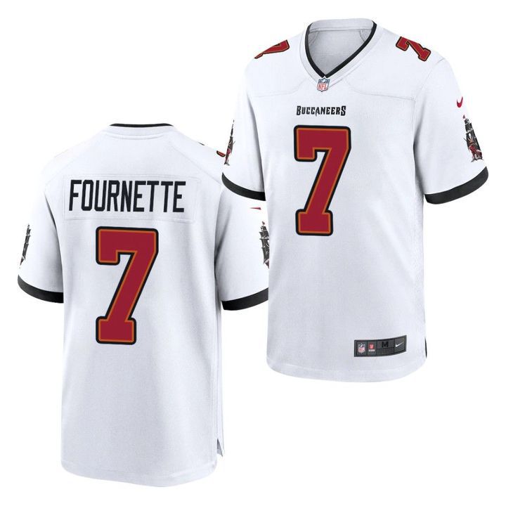 Men Tampa Bay Buccaneers #7 Leonard Fournette Nike White Game Player NFL Jersey->tampa bay buccaneers->NFL Jersey